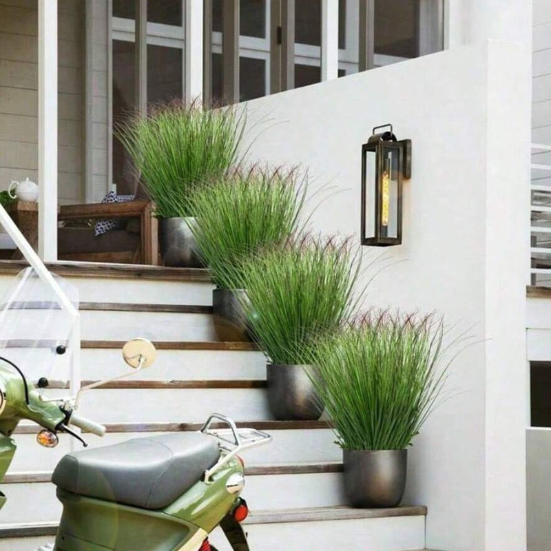 12Pcs Artificial Onion Grass F - đánh giá và giá Snake Plant