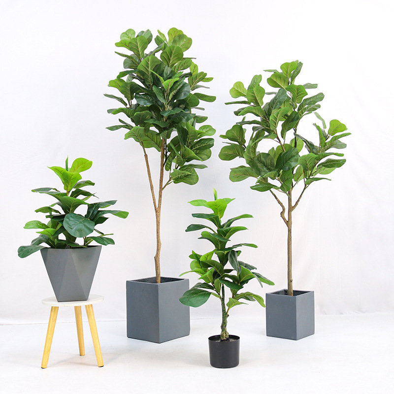 Artificial Plastic Potted Plan - đánh giá và giá Fiddle Leaf Fig