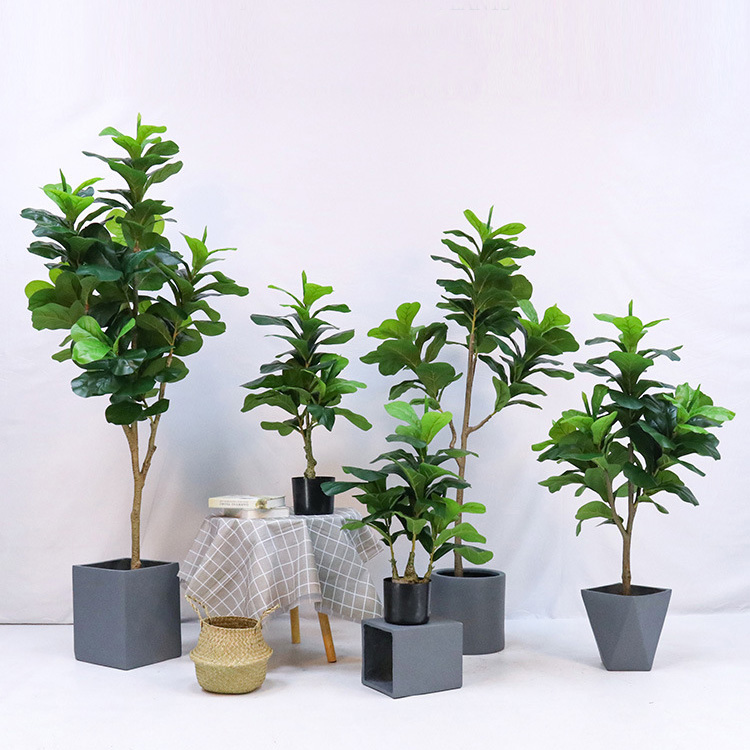 Artificial Plastic Potted Plan - đánh giá và giá Fiddle Leaf Fig