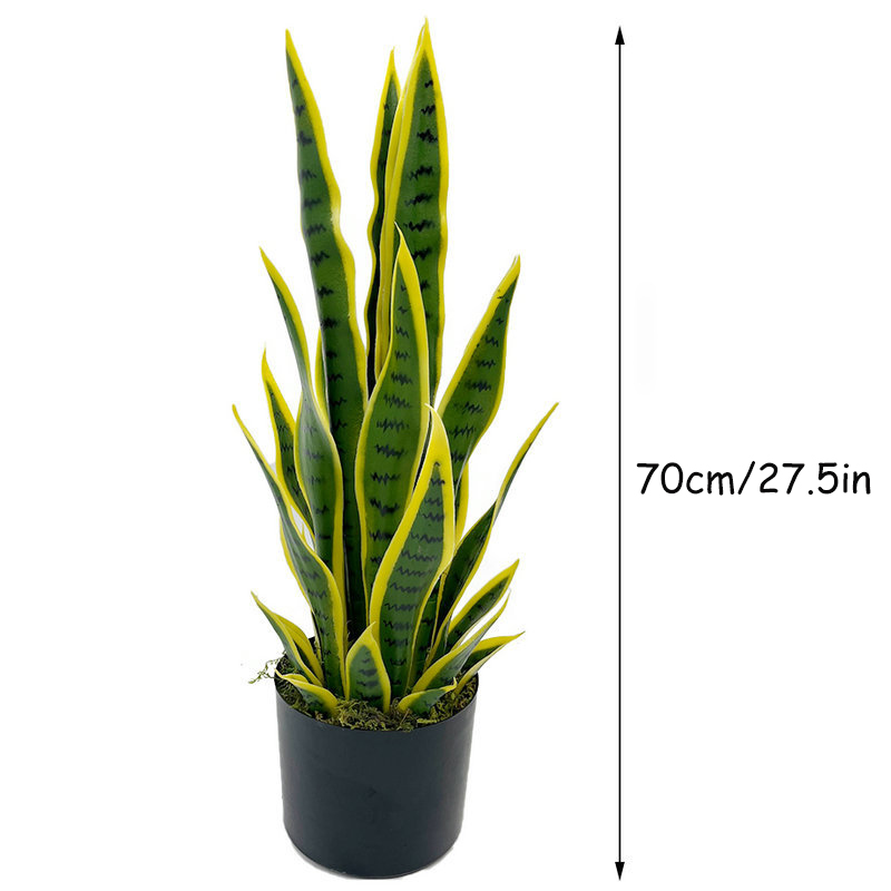 40-100cm Artificial Sansevieri - đánh giá và giá Fiddle Leaf Fig